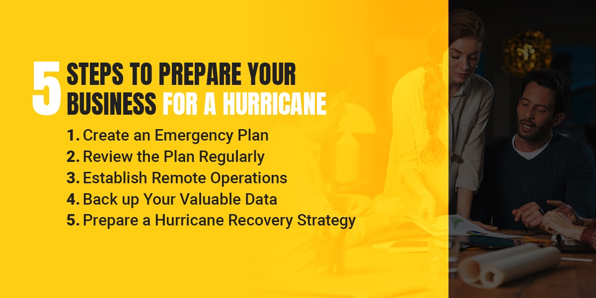 5 Steps to Prepare Your Business for a Hurricane