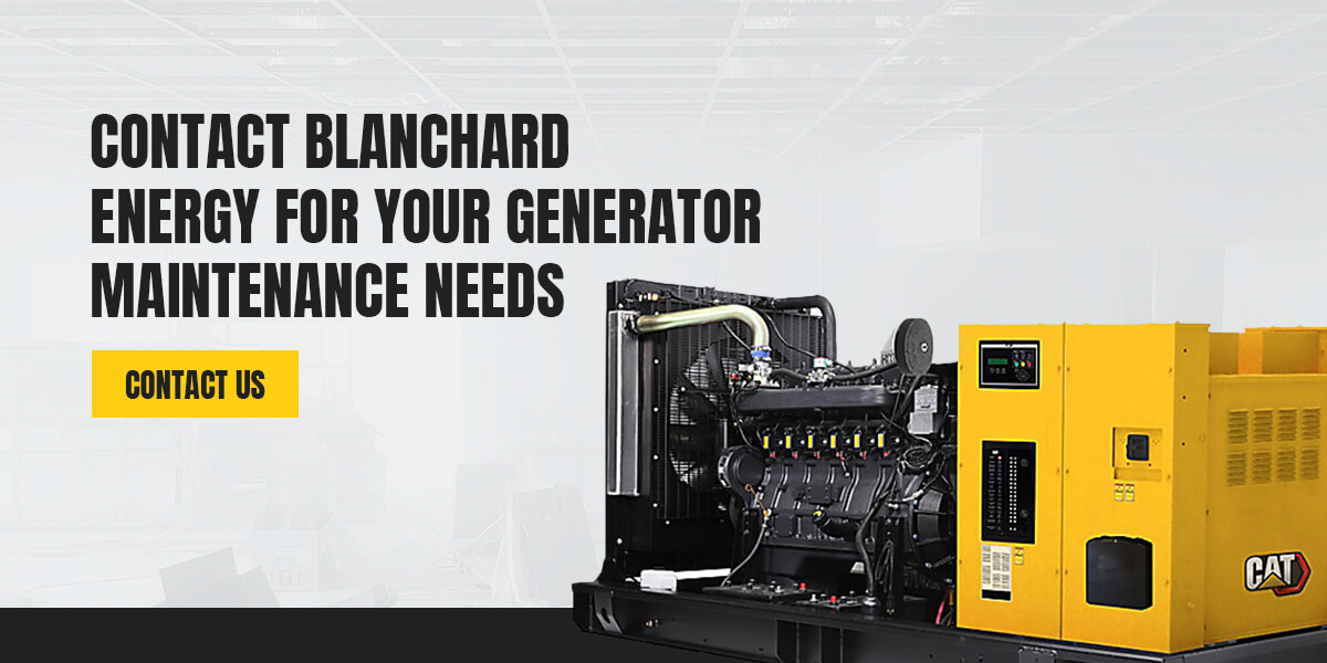 Contact Blanchard Energy for Your Generator Maintenance Needs