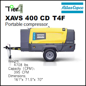 Atlas Copco XAVS 400 CD T4F